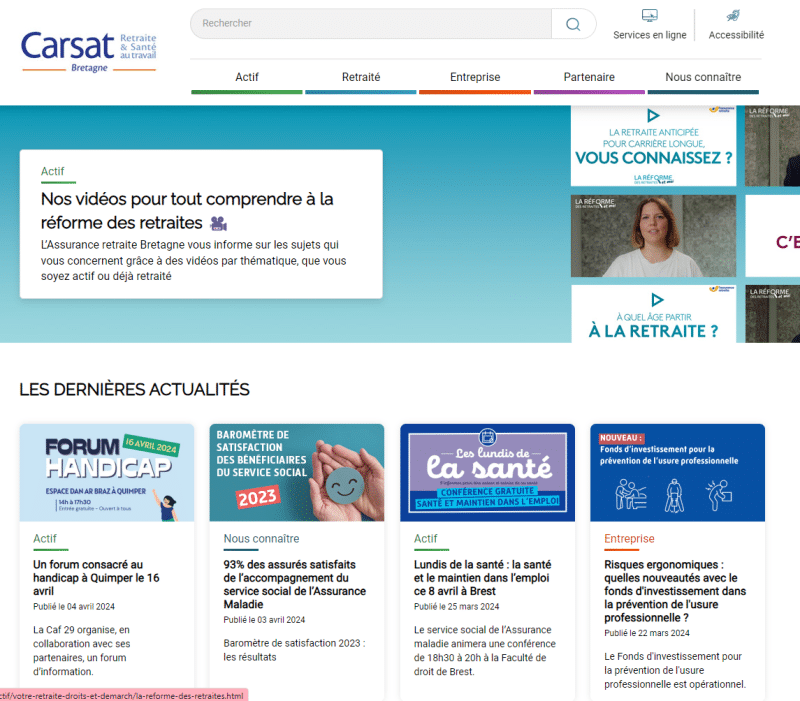Carsat Retraite : droits, démarches et conseils