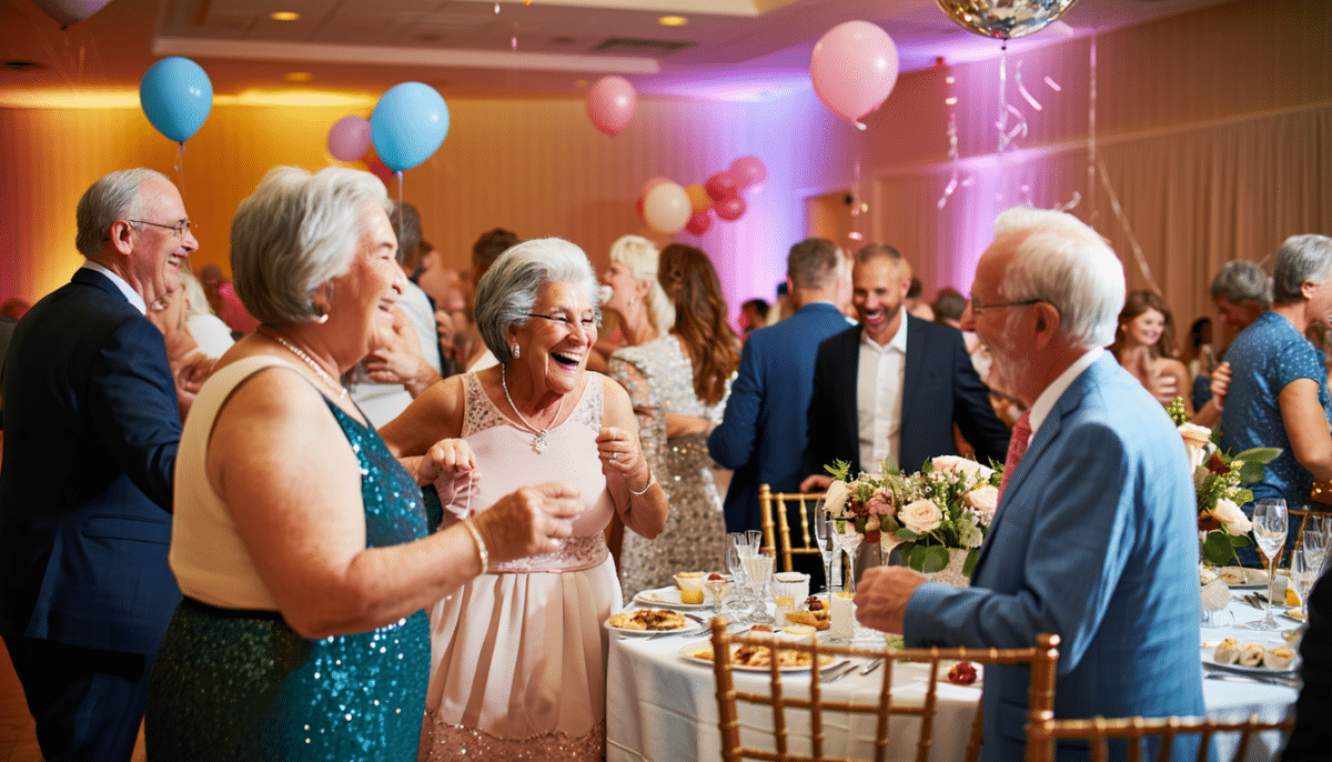 organisez une soirée dansante inoubliable pour les seniors, idéale pour faire de nouvelles rencontres. rejoignez-nous pour une nuit pleine de musique, de joie et d'amitié, et découvrez l'opportunité de créer des liens dans une ambiance festive et chaleureuse.