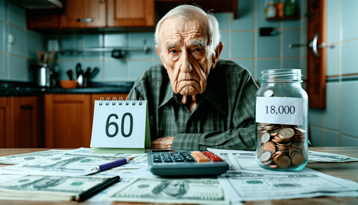 découvrez le témoignage poignant d'un retraité déçu après plus de 60 ans de cotisations, percevant seulement 1330 € par mois et contraint d'épargner 18 000 € pour subvenir à ses besoins quotidiens. une réalité qui interroge sur le système de retraite.