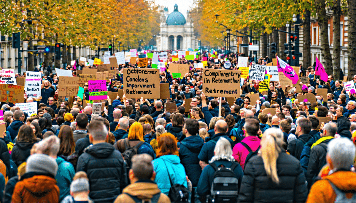 découvrez les événements d'octobre et la manifestation en faveur d'une amélioration des retraites complémentaires. informez-vous sur les revendications et les enjeux pour les retraités.