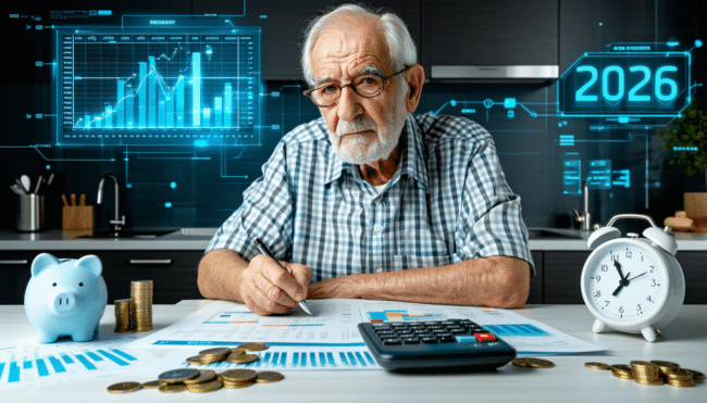 découvrez pourquoi le gel des pensions de retraite est abandonné et quelles seront vos recettes prévues pour 2026.