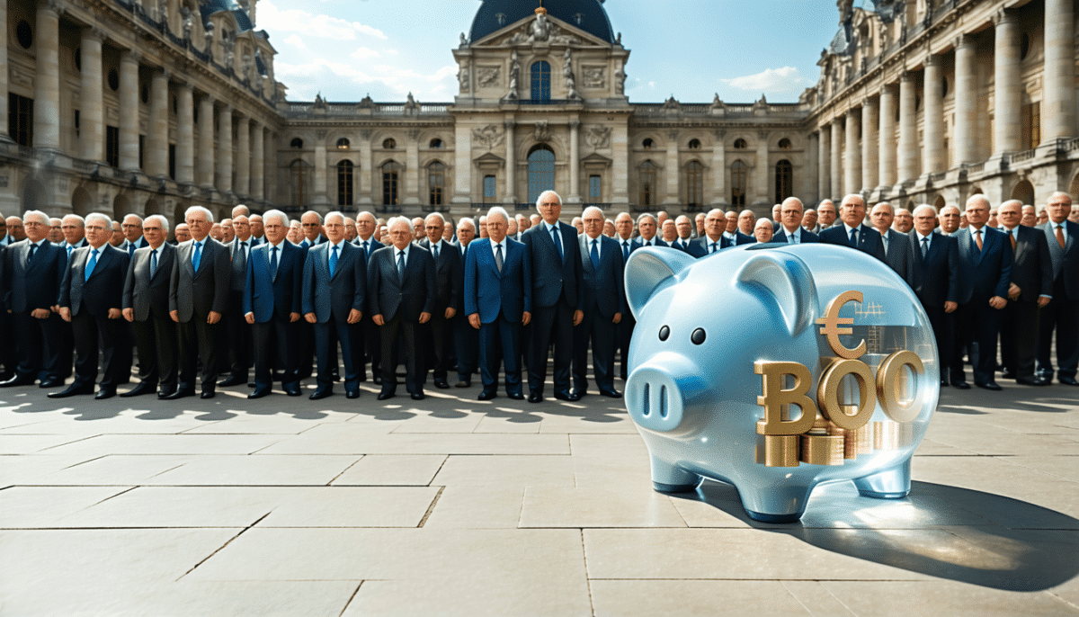 l'assemblée nationale limite la pension des anciens députés à 650 euros par mois après un mandat, permettant une économie de 800 000 euros.