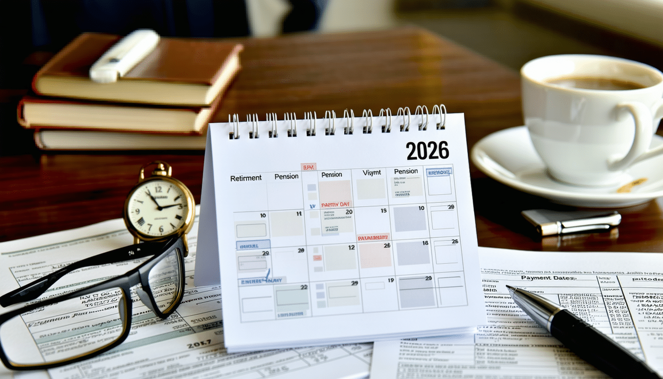 Retraite 2026 : découvrez les dates clés de versement de vos pensions