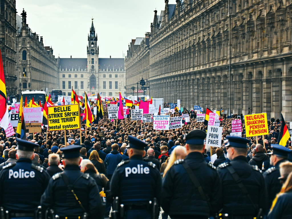 découvrez comment la grève générale en belgique mobilise la population et impacte profondément le système des retraites, suscitant débats et réactions à l'échelle nationale.