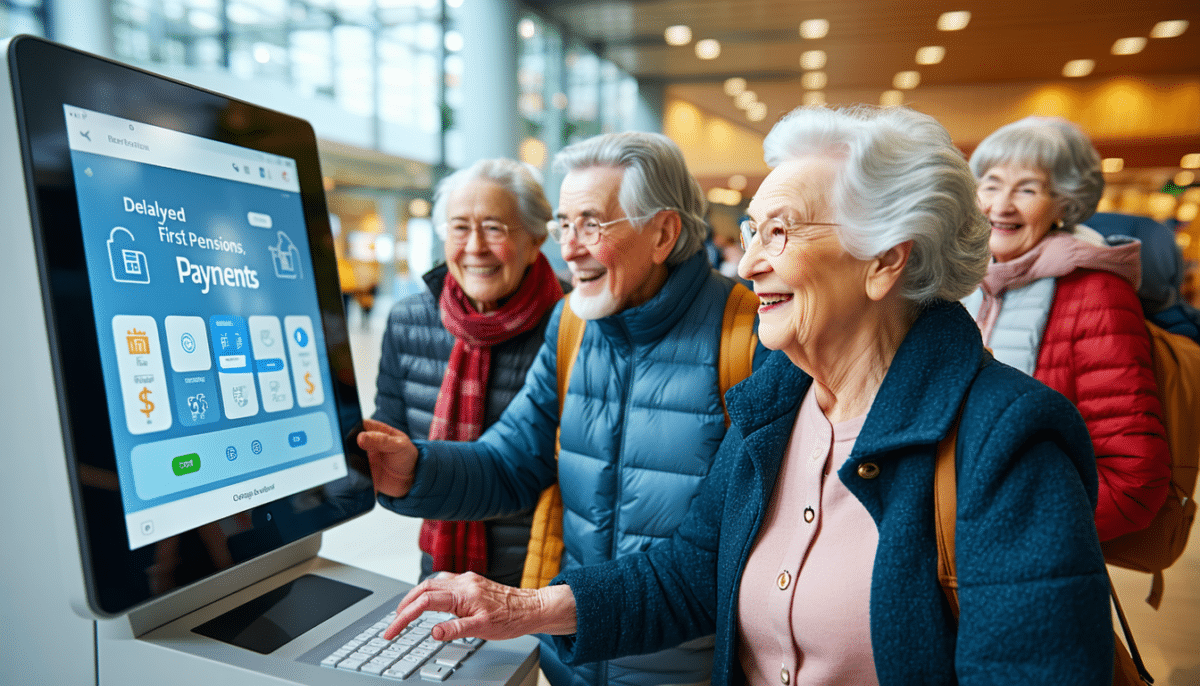 découvrez une solution innovante pour aider les retraités fraîchement arrivés à surmonter les retards de versement de leur première pension et assurer une transition financière sereine.