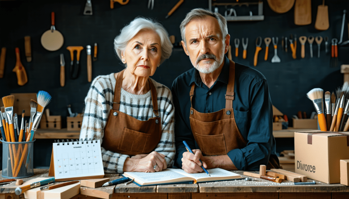 découvrez les défis majeurs auxquels font face les couples d’artisans lors de la retraite et du divorce, et apprenez comment les gérer efficacement.